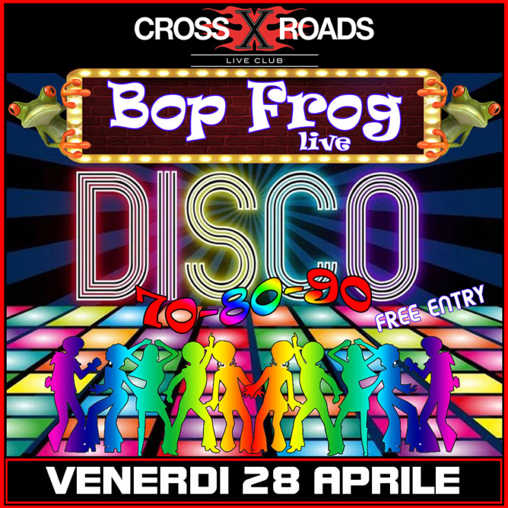 Live Disco Dance ’70/’80 Bop Frog